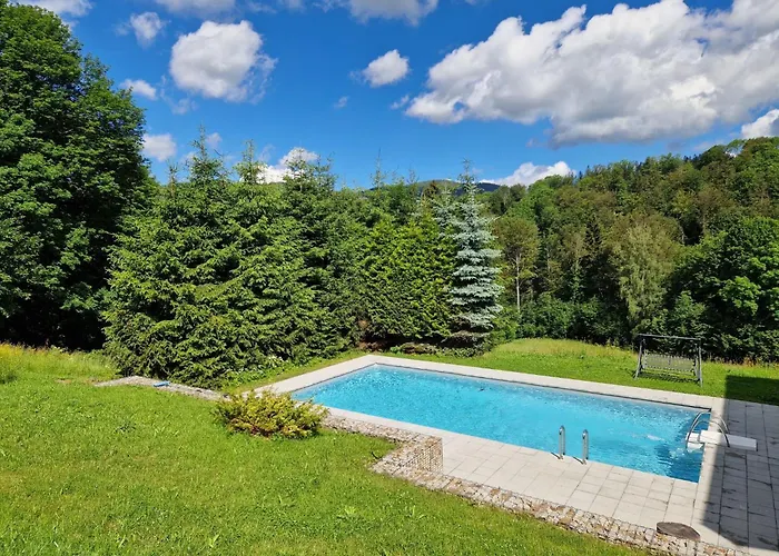 شقة Mountain Luxe Nest & Pool By Interhome